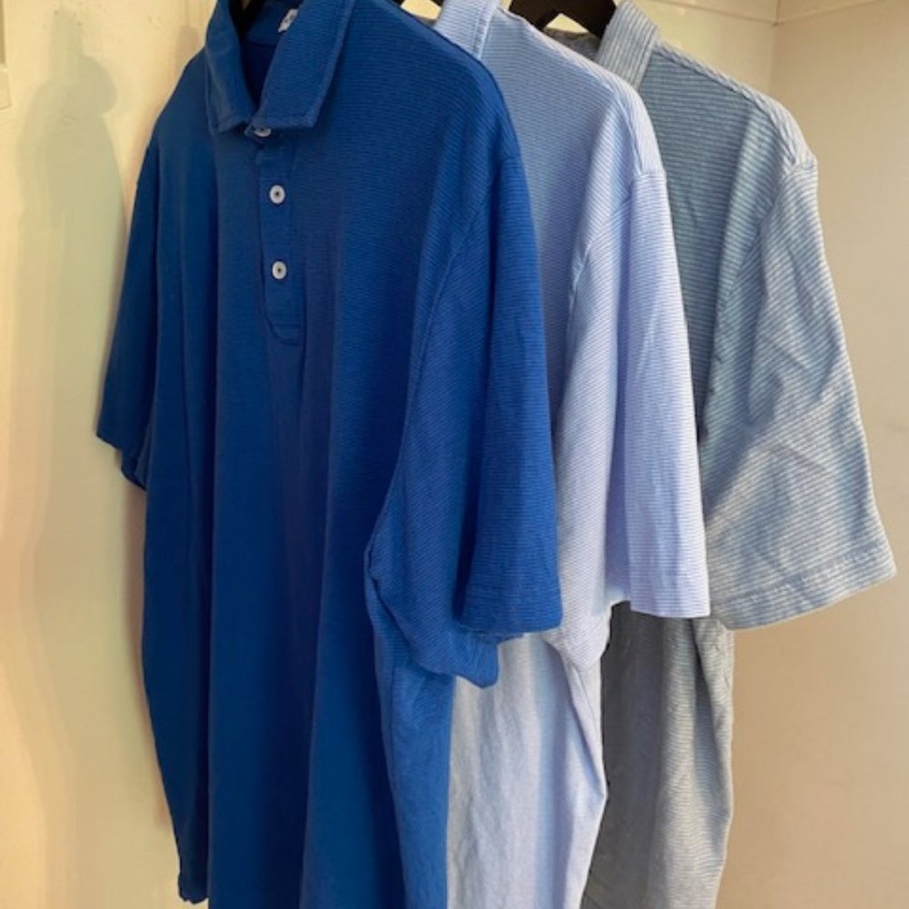 Faherty and Peter Millar Mens' Polo Shirts (Size L/XL)